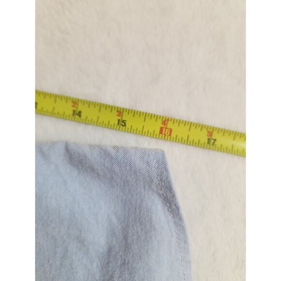 Goodfellow NWT Flannel Shirt Mens XL Blue Long Sleeve Preppy Classic Gorpcore - Picture 6 of 9